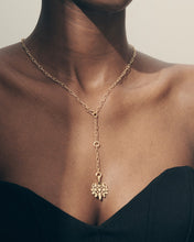 Load image into Gallery viewer, TEMPLE OF THE SUN: ARINNA LARIAT NECKLACE - GOLD