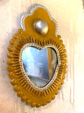 Load image into Gallery viewer, MEXICANO: HEART MIRRORS WITH BUTTON