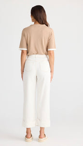 BRAVE & TRUE: LEROY PANT - MILK
