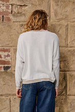 Load image into Gallery viewer, ITALIAN STAR: LUREX COLLEGE KNIT - PERLA
