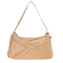 Load image into Gallery viewer, MAISON FANLI: VICTOR SUEDE HANDBAG - CREAM
