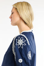 Load image into Gallery viewer, 365 DAYS: WILLOW TOP - NAVY &amp; WHITE
