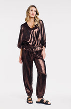 Load image into Gallery viewer, 365 DAYS: LENI METALLIC PANTS - COPPER
