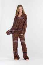 Load image into Gallery viewer, ITALIAN STAR: MONROE PANT - ORANGE/NAVY
