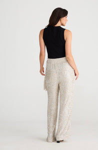 BRAVE & TRUE: MAE WRAP PANT - CHAMPAGNE