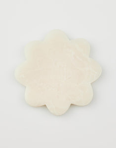 HOLIDAY HOME: RESIN COASTER SET 4 - OFF WHITE