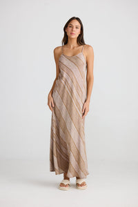 SHANTY: CLARO MAXI DRESS - DIEGO STRIPE