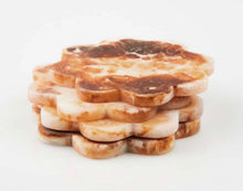 Load image into Gallery viewer, HOLIDAY HOME: RESIN COASTER SET 4: TOFFEE
