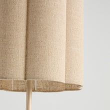 Load image into Gallery viewer, AMALFI: TALSTONE LINEN FLOOR LAMP - NATURAL
