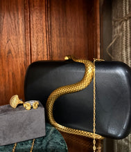 Load image into Gallery viewer, MISS MOSS: HUTTON SNAKE CLUTCH BAGS
