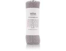 Load image into Gallery viewer, SALUS: COTTON FACE CLOTH - GREY
