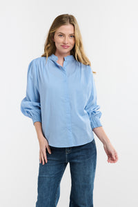 ITALIAN STAR: CLARA SHIRT - SKY BLUE