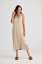 Load image into Gallery viewer, BRAVE &amp; TRUE: CELINE DRESS - STONE TAUPE
