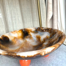 Load image into Gallery viewer, HOLIDAY HOME: RESIN BOWL WITH BALL FEET - LARGE
