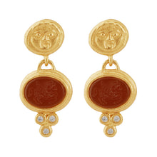 Load image into Gallery viewer, CLEOPATRAS BLING: FERHADIJA EARRINGS - 18K GOLD PLATED
