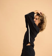 Load image into Gallery viewer, HOLIDAY: CLIFFSIDE SHIRT - BLACK W/-NATURAL
