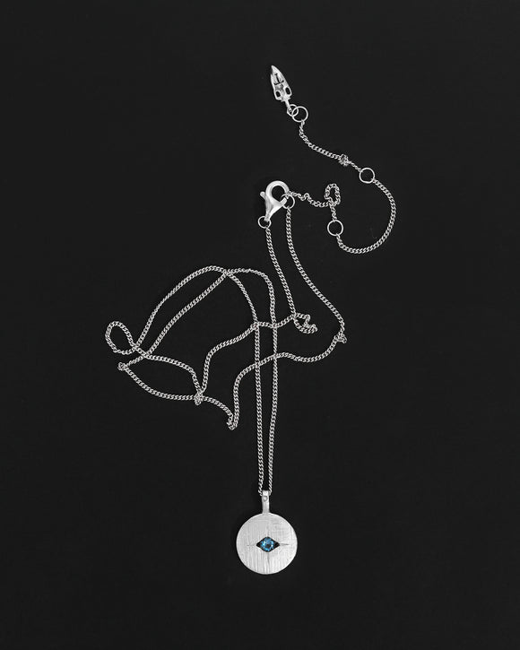 TEMPLE OF THE SUN: MAVI NECKLACE - STERLING SILVER