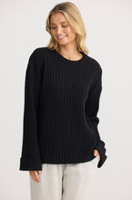 Load image into Gallery viewer, SHANTY: JADA KNIT - BLACK
