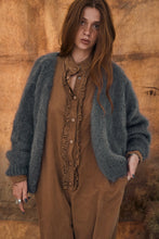 Load image into Gallery viewer, MAMAPAPA: MILKA CARDIGAN - BLUE/GREY
