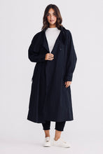 Load image into Gallery viewer, BRAVE &amp; TRUE: CRESSIDA RAINCOAT - BLACK
