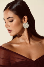 Load image into Gallery viewer, PRISCILLA FLORAL DIAMANTE EARRINGS
