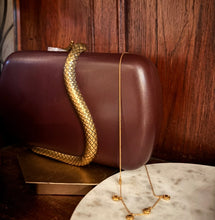 Load image into Gallery viewer, MISS MOSS: HUTTON SNAKE CLUTCH BAGS

