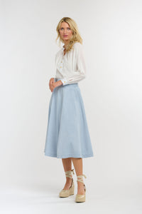 365 DAYS:DAKOTA SKIRT - ICE BLUE