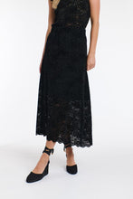 Load image into Gallery viewer, 365 DAYS: VICTORIA LACE &amp; LOCKET SKIRT - BLACK
