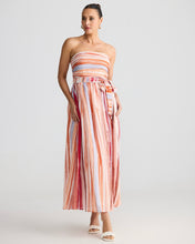 Load image into Gallery viewer, BRAVE &amp; TRUE: AVALON DRESS: PAINTERLY STRIPE
