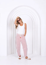 Load image into Gallery viewer, MONACO: CARTER BARREL JEAN - RUSTY STRIPE
