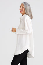 Load image into Gallery viewer, BRAVE &amp; TRUE: GEMMA SHIRT - WHITE
