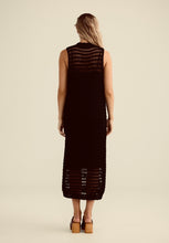 Load image into Gallery viewer, TALISMAN: VELA KNIT DRESS - BLACK
