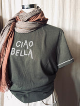 Load image into Gallery viewer, ITALIAN STAR: CIAO BELLA TEE - OLIVE
