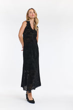Load image into Gallery viewer, 365 DAYS: PHILLIPA LACE &amp; LOCKET TANK - BLACK
