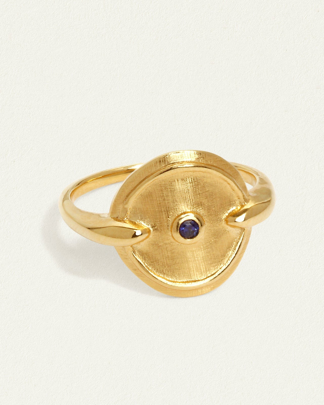 TEMPLE OF THE SUN:ATHENA RING - GOLD VERMEIL