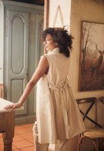 Load image into Gallery viewer, SHANTY: NOA LONG VEST - NATURAL
