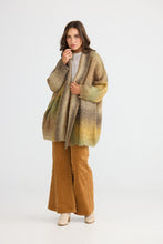 Load image into Gallery viewer, TALISMAN: AMARA  OMBRÉ  CARDIGAN - OLIVE
