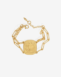 TEMPLE OF THE SUN: MYTHOS BRACELET - GOLD VERMEIL
