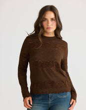 Load image into Gallery viewer, TALISMAN: LIORA TOP - CHOCOLATE
