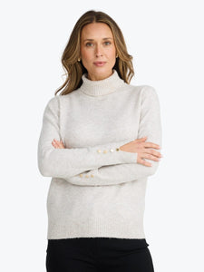 BRAVE & TRUE: PILOT KNIT - OAT MARLE