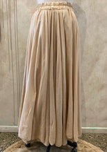 Load image into Gallery viewer, MAMAPAPA: VICKY COTTON MAXI SKIRT - CAMEL
