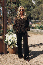 Load image into Gallery viewer, ITALIAN STAR: JETS VELVET PANTS - CHOCOLATE
