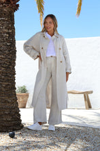 Load image into Gallery viewer, THE ITALIAN CARTEL: SILLABARE TRENCH - NATURAL
