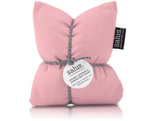 Load image into Gallery viewer, SALUS: ORGANIC LAVENDER &amp; JASMINE HEAT PILLOW - DUSTY ROSE
