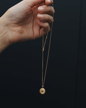 Load image into Gallery viewer, TEMPLE OF THE SUN: MAVI EYE NECKLACE - GOLD VERMEIL
