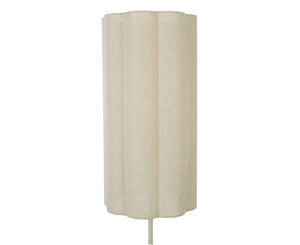 AMALFI: TALSTONE LINEN FLOOR LAMP - NATURAL