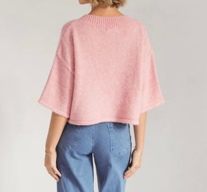 MOSS: DIMITY CARDIGAN - PINK