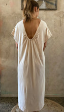 Load image into Gallery viewer, MAMAPAPA: AVIGNON T-SHIRT DRESS - BEIGE
