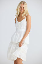 Load image into Gallery viewer, TALISMAN: TALLULAH TOP - WHITE

