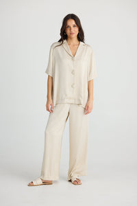 BRAVE & TRUE: DANA PANTS - OYSTER